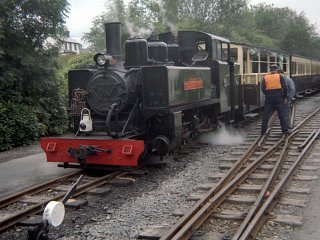Mountaineer at Devils Bridge - Viewed upon arrival at Devils Bridge (John Halsall)