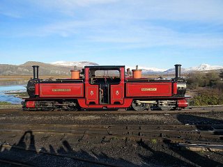 Full view of David Lloyd George following repainting