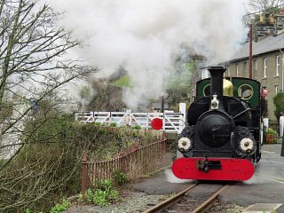 Heading acorss Penrhyn Crossing