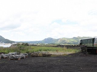The site of the memorial is cleared