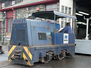 Shunter, Hunslet Harold, has resumed duties as one of the works shunters following a prolonged absence