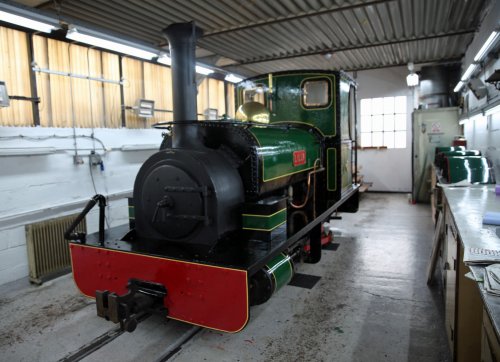Lilla in Cilgwyn livery