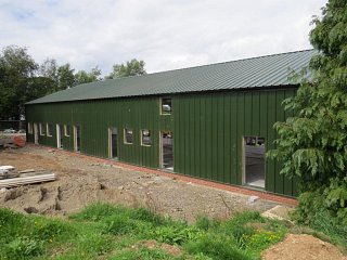 Minffordd Infrastructure Shed 2015-6