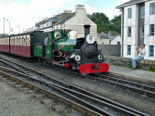 15 July 2012 sees Linda at Porthmadog