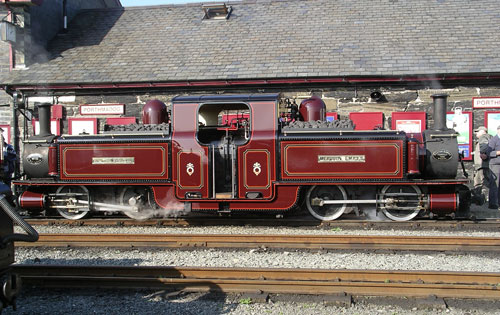 Merddin Emrys was newly repainted at the October 2005 Vintage Weekend