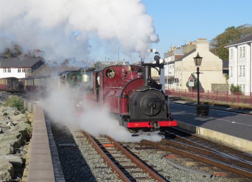 Shunting at Porthmadog